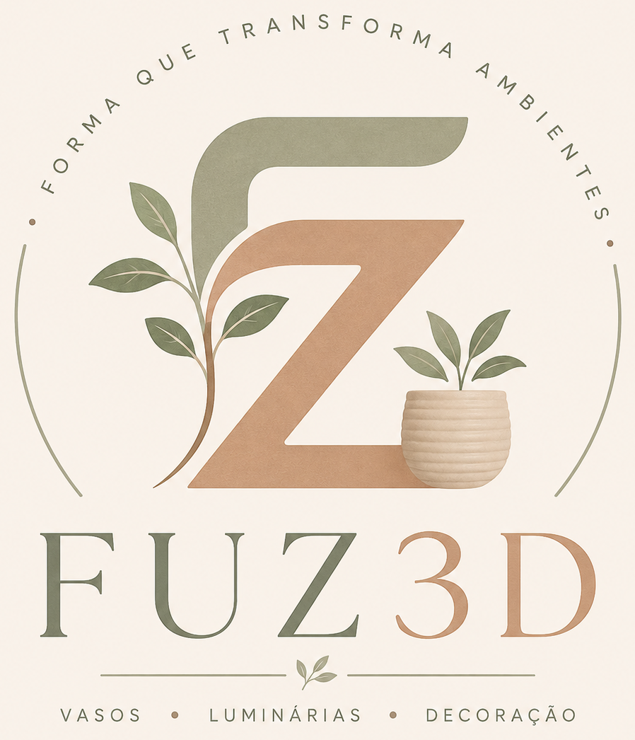 FUZ3D — Vasos, luminárias e decoração